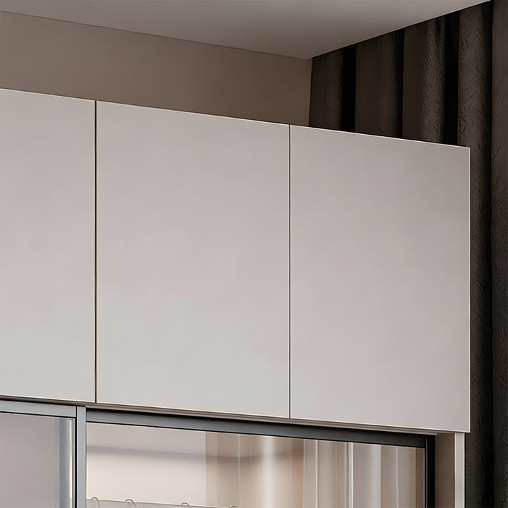 【ワードローブ】スライド扉 洗練 大容量