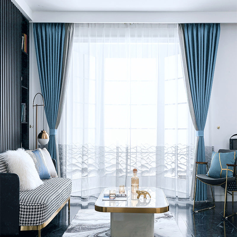 【ドレープカーテン】高級な雰囲気 選べる5色