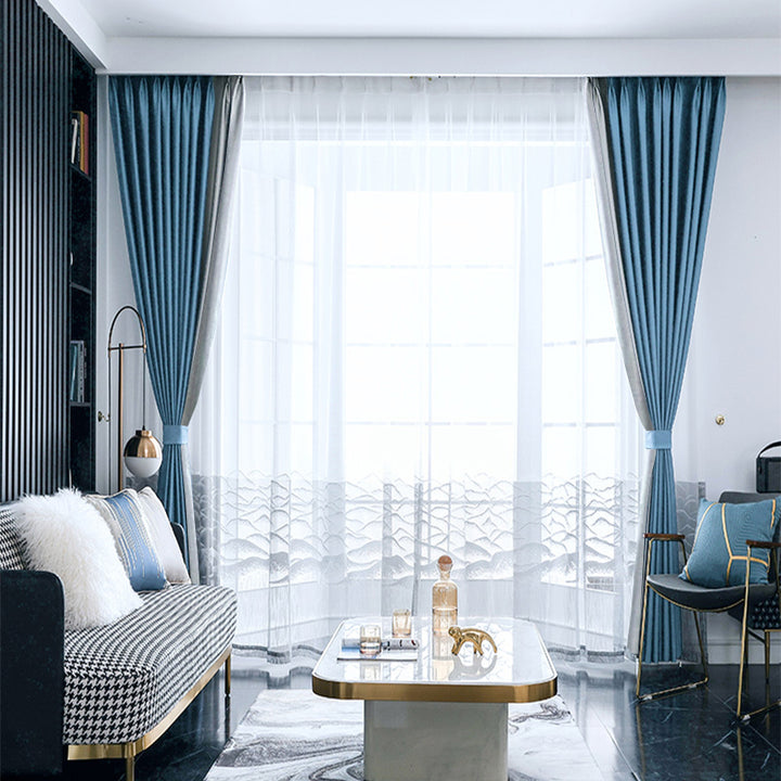 【ドレープカーテン】高級な雰囲気 選べる5色