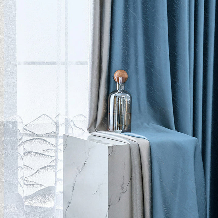 【ドレープカーテン】高級な雰囲気 選べる5色