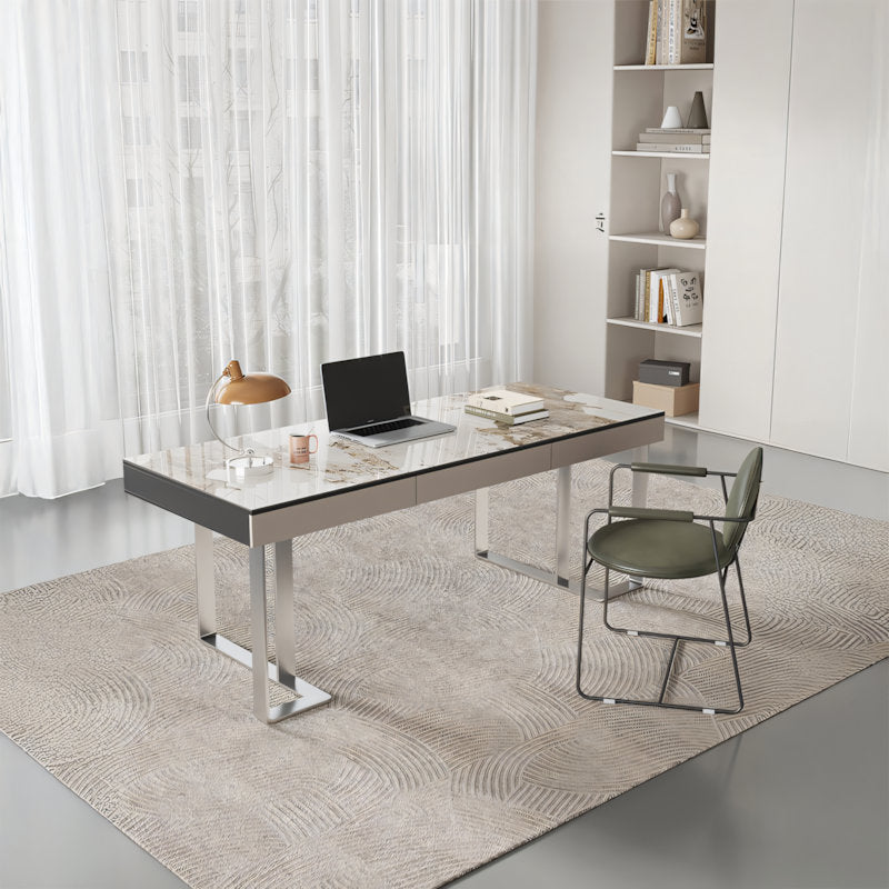 【デスク】イタリア風 モダン 幾何学