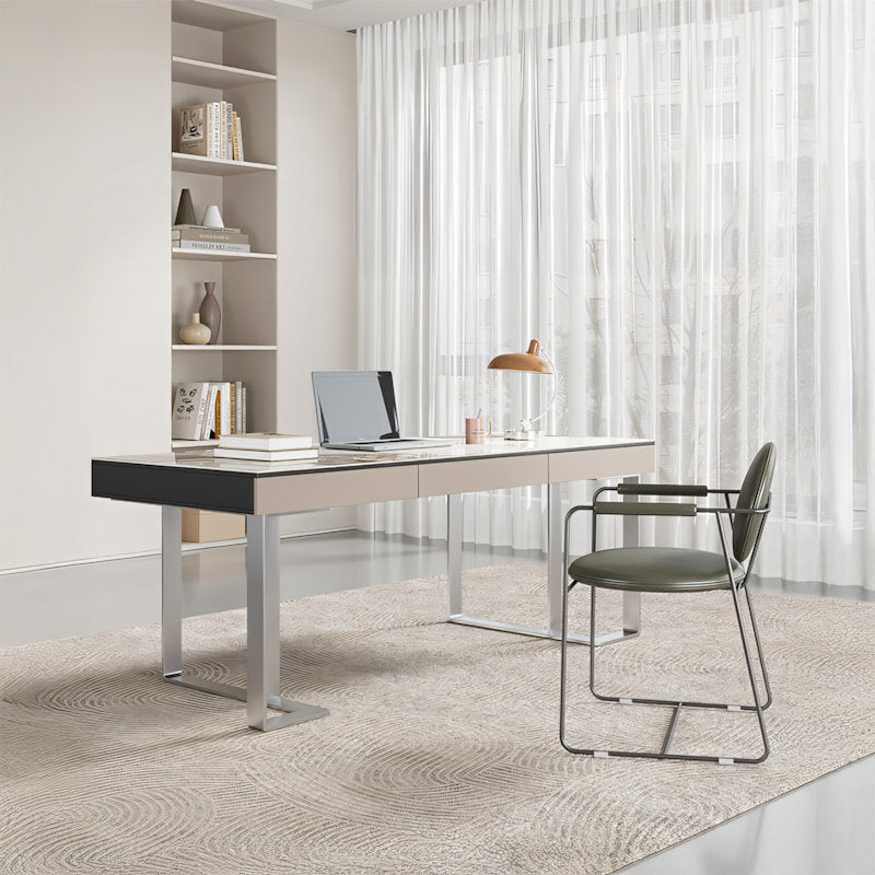 【デスク】イタリア風 モダン 幾何学