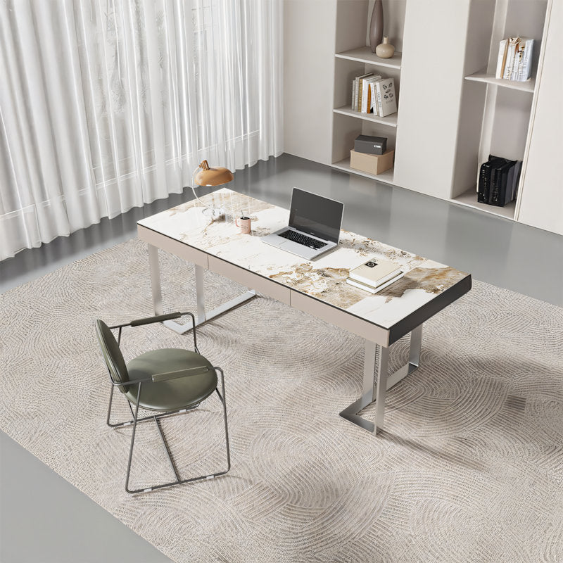 【デスク】イタリア風 モダン 幾何学