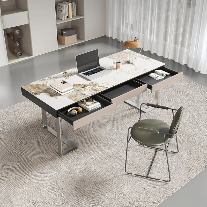 【デスク】イタリア風 モダン 幾何学