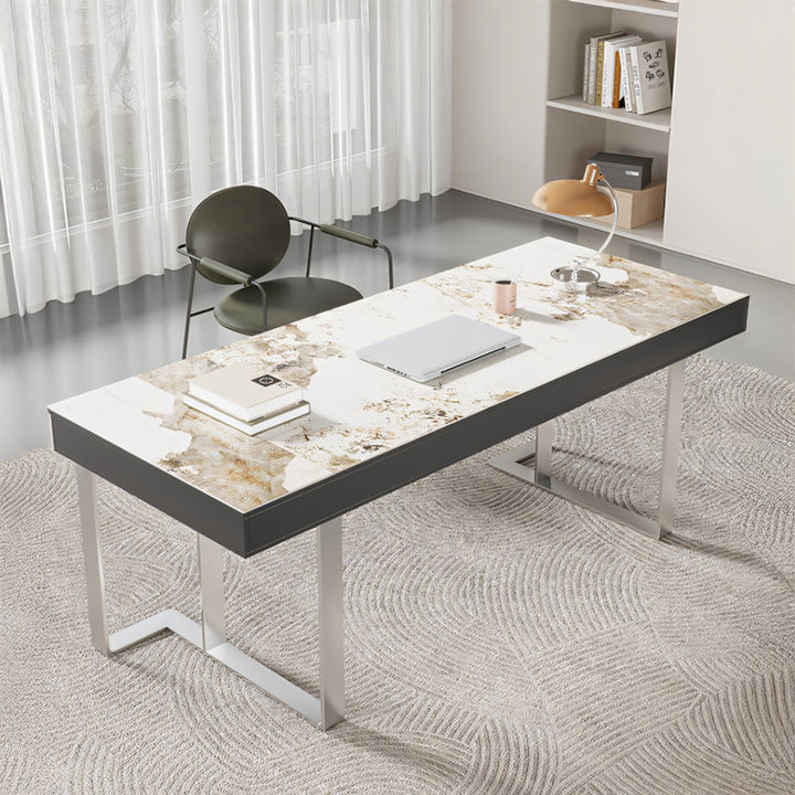 【デスク】イタリア風 モダン 幾何学