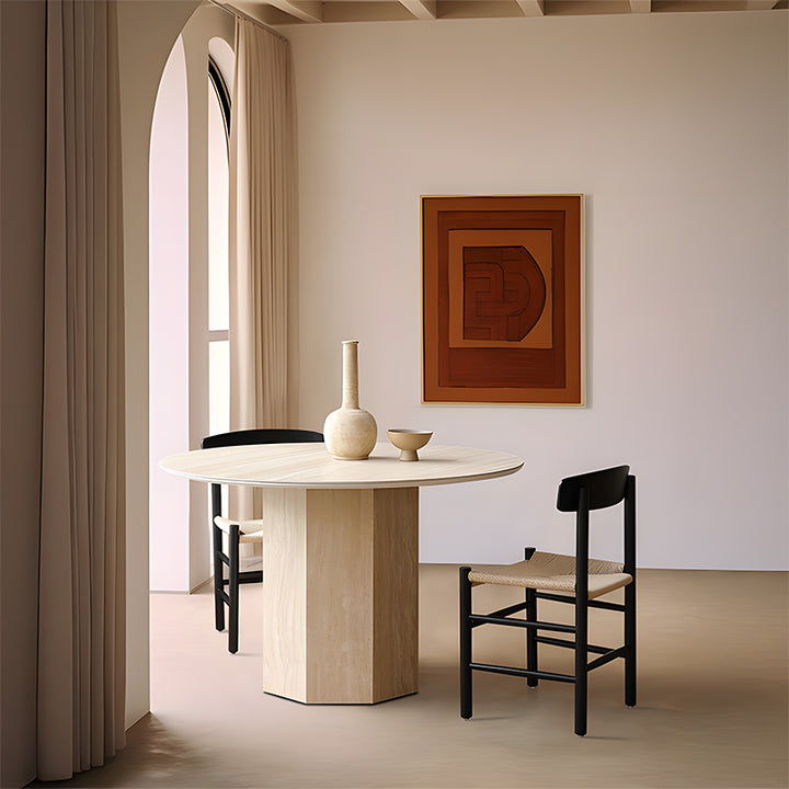 【ダイニングテーブル】わびさび風 プレステージサークル