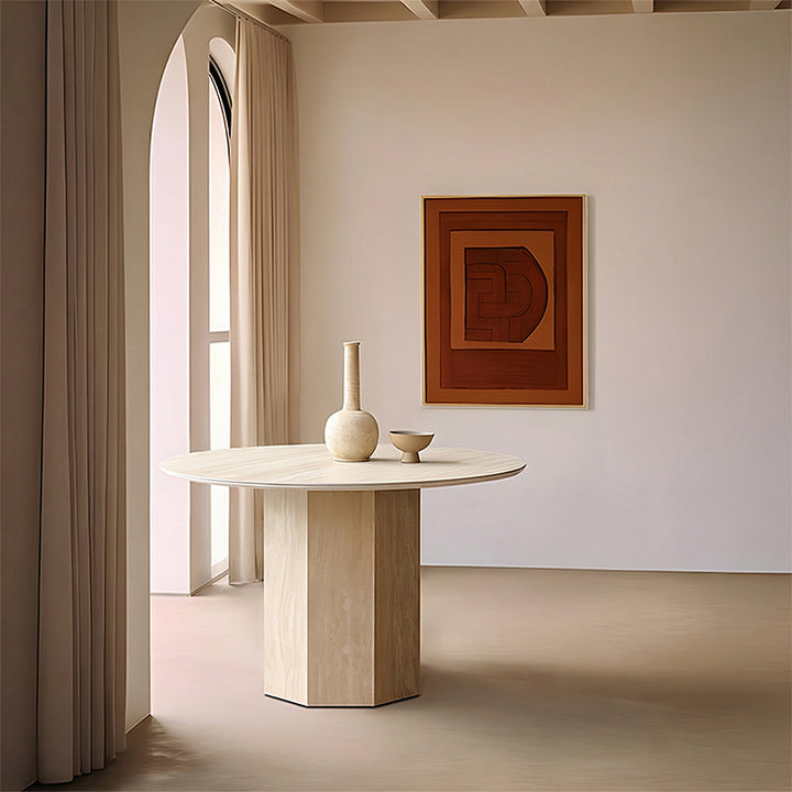 【ダイニングテーブル】わびさび風 プレステージサークル