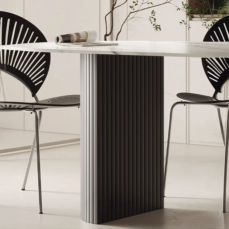 【ダイニングテーブル】曲線フォルム モードエレガント