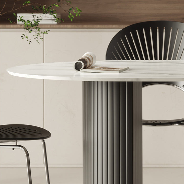 【ダイニングテーブル】曲線フォルム モードエレガント