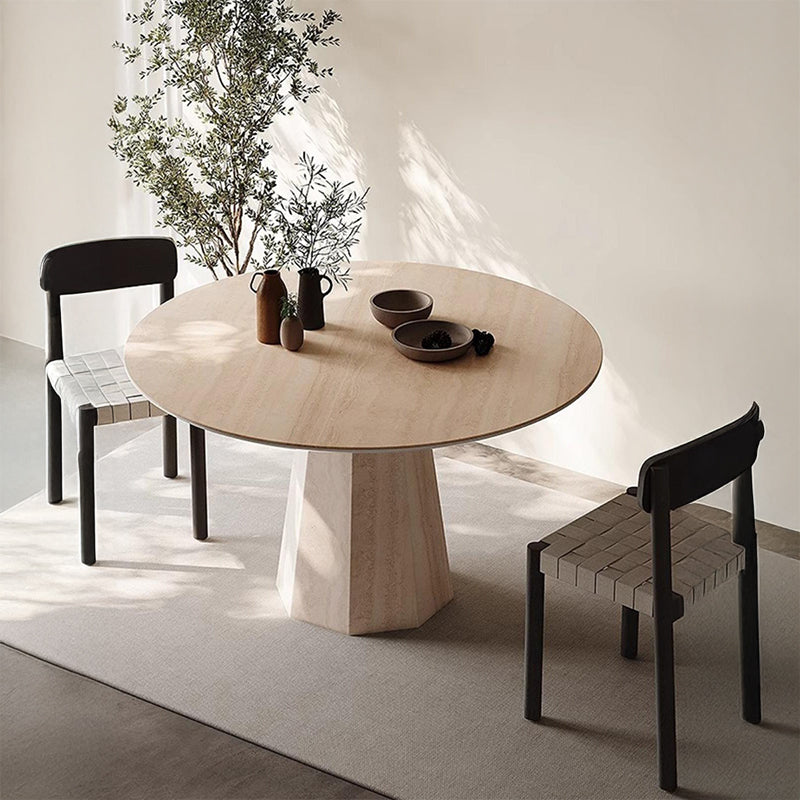 【ダイニングテーブル】わびさび風デザイン 立体感