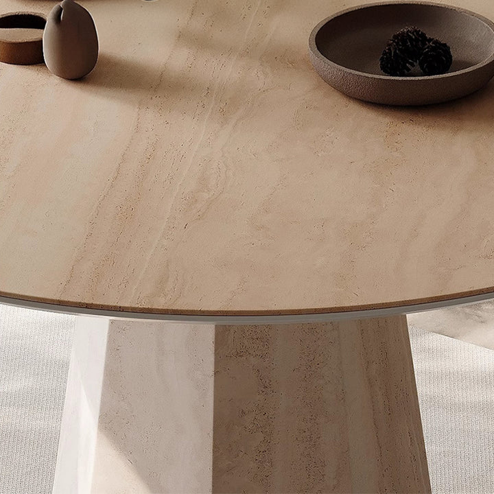 【ダイニングテーブル】わびさび風デザイン 立体感