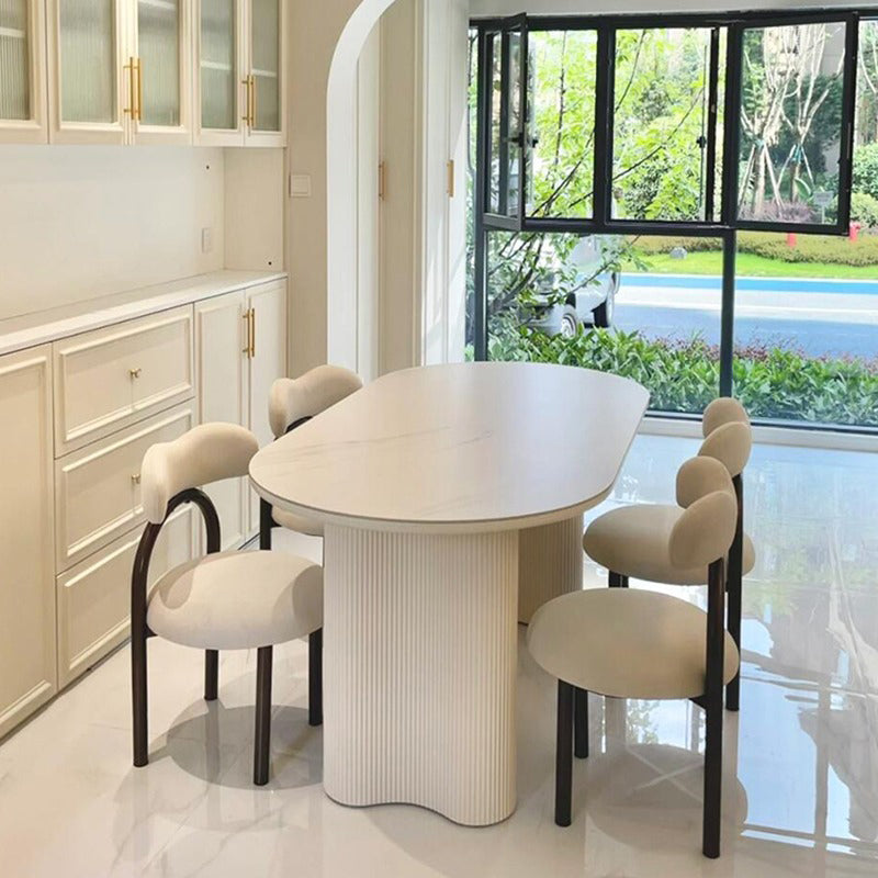 【ダイニングテーブル】楕円 エレガント わびさび