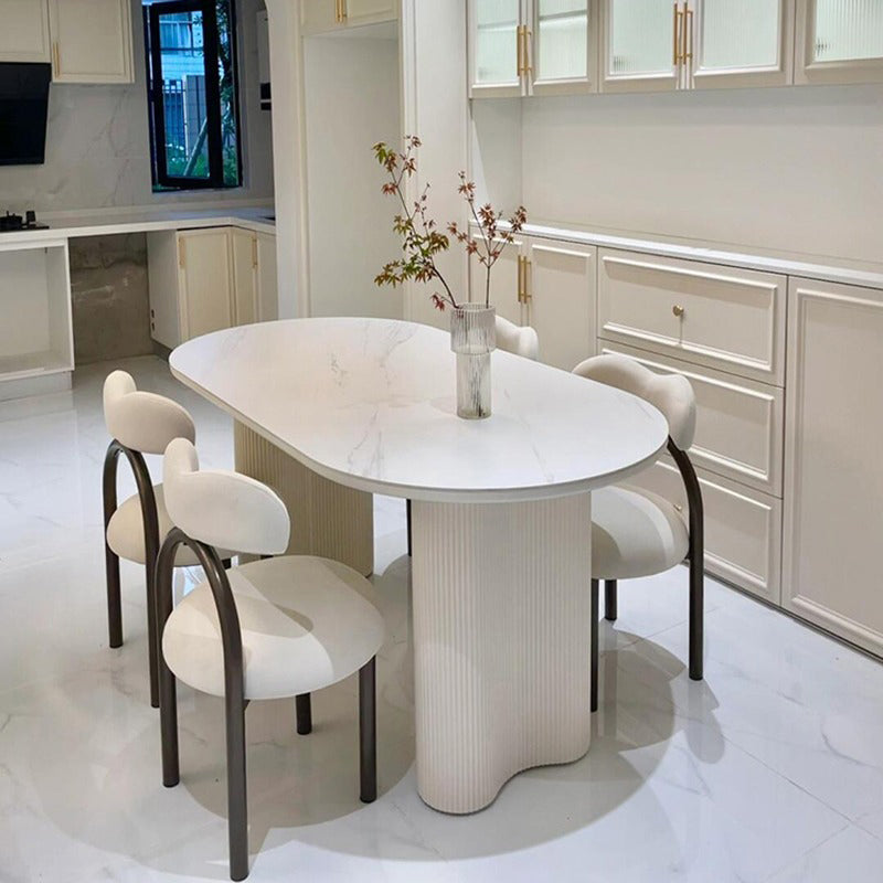 【ダイニングテーブル】楕円 エレガント わびさび