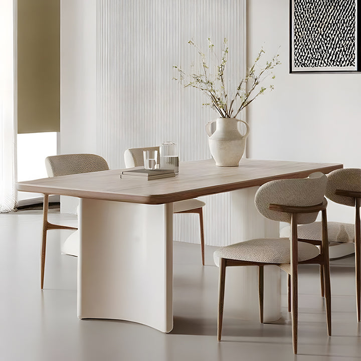 【ダイニングテーブル】木目調 ナチュラル 実用的