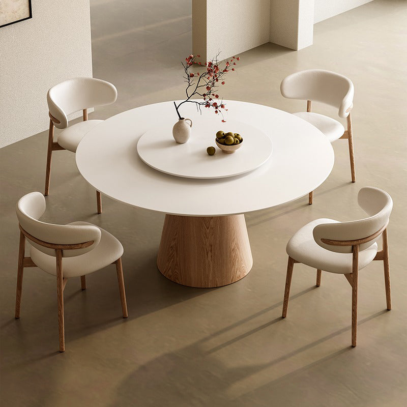 【ダイニングテーブル】多人数使用 ラウンド食卓