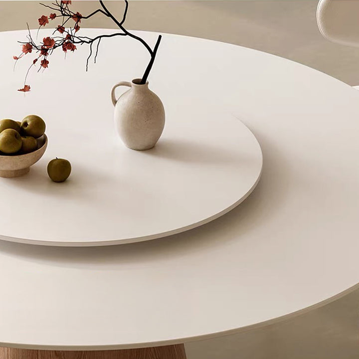 【ダイニングテーブル】多人数使用 ラウンド食卓