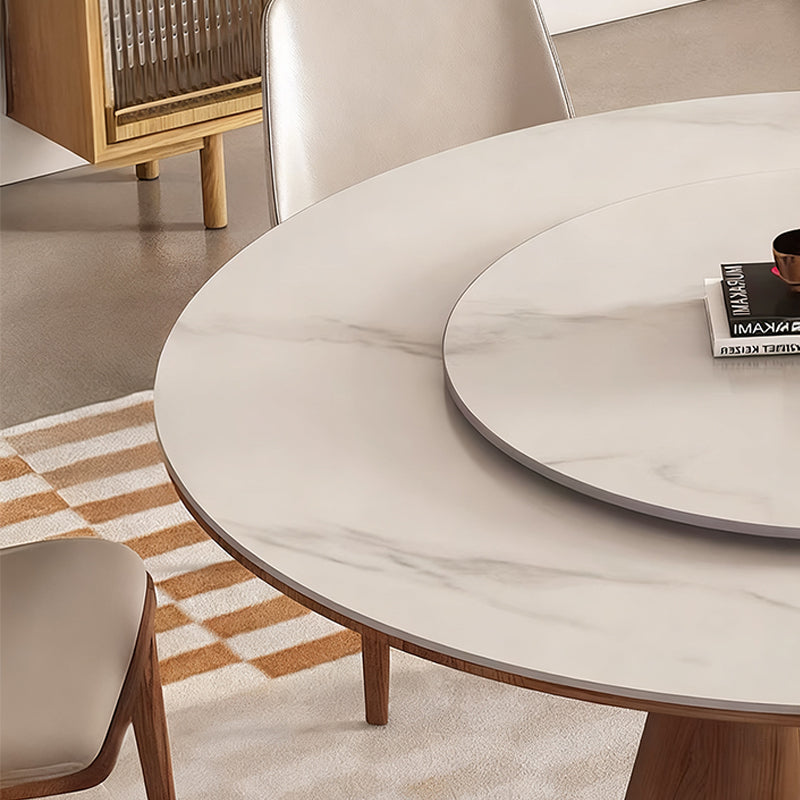 【ダイニングテーブル】モダン円型デザイン 広いスペース