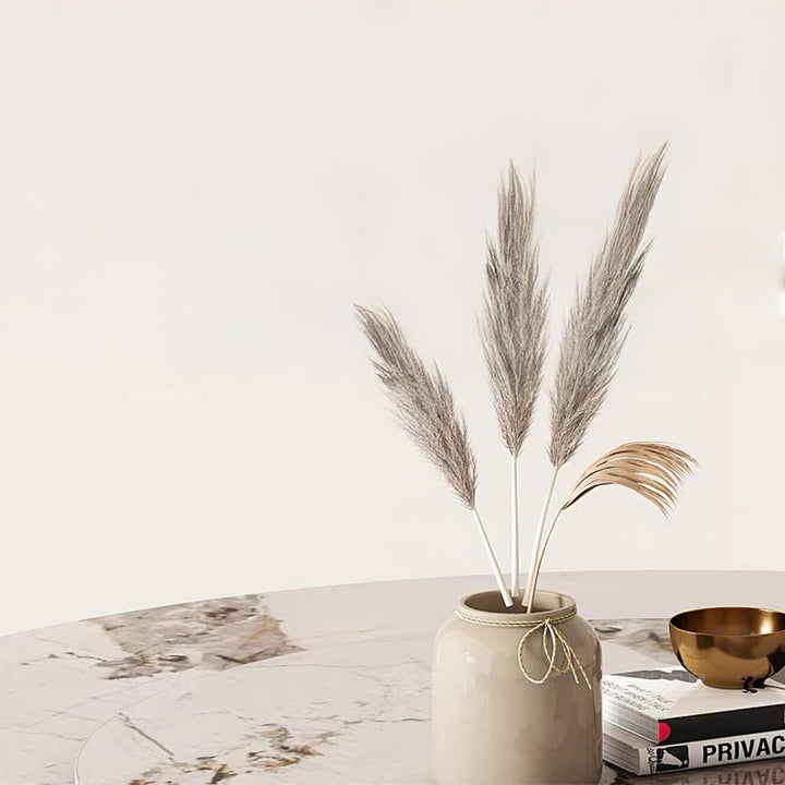 【ダイニングテーブル】モダン円型デザイン 広いスペース