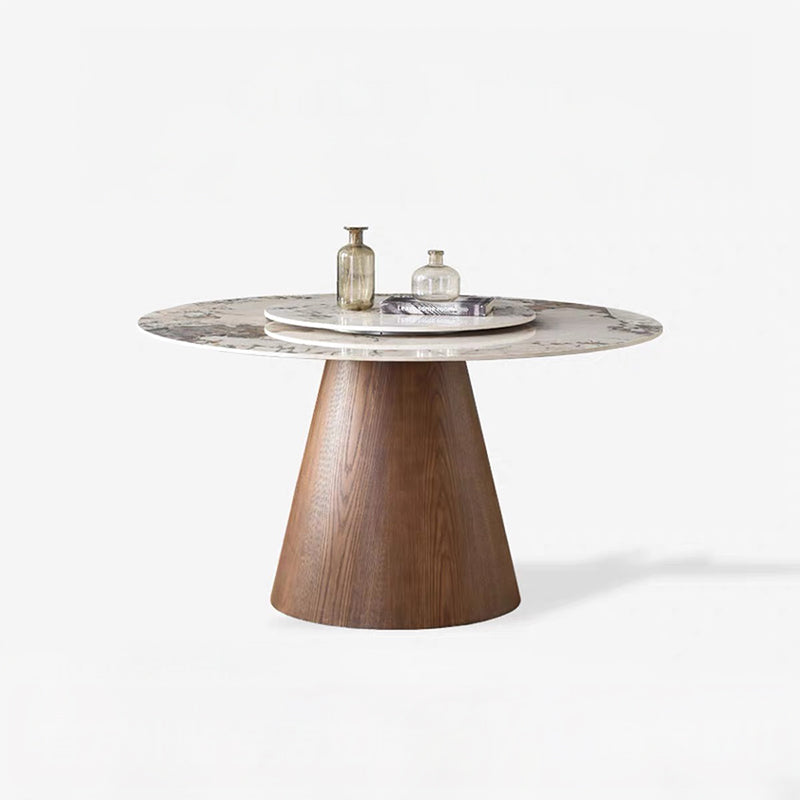 【ダイニングテーブル】モダン円型デザイン 広いスペース