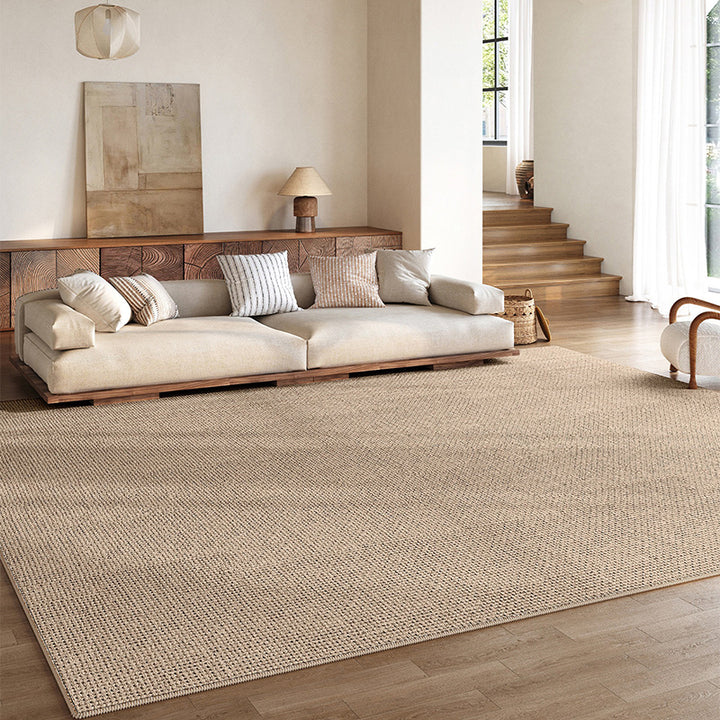 【カーペット・ラグ】ナイロン綿麻混 ナチュラル 耐久性抜群