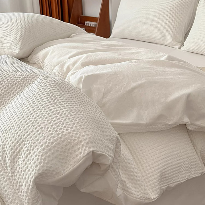 【ベッドクッション・寝具セット】型染め 穏やか 上質な肌触り