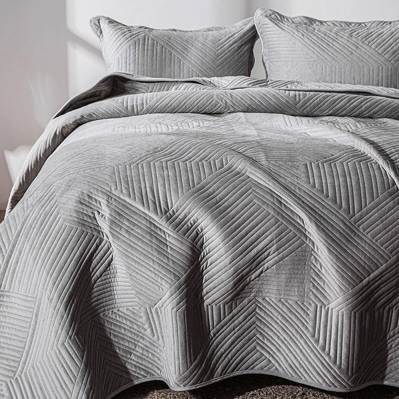 【ベッドクッション・寝具セット】ポリエステル 速乾性 シワになりにくい