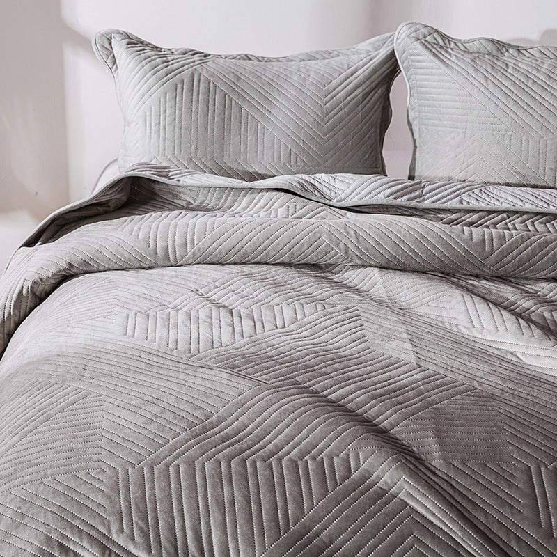 【ベッドクッション・寝具セット】ポリエステル 速乾性 シワになりにくい