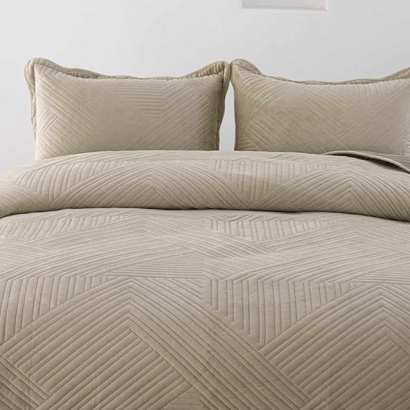 【ベッドクッション・寝具セット】ポリエステル 速乾性 シワになりにくい