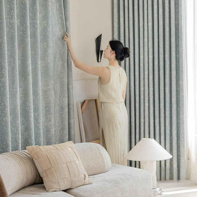 【ドレープカーテン】モダン ヨーロッパ風 厚手遮光