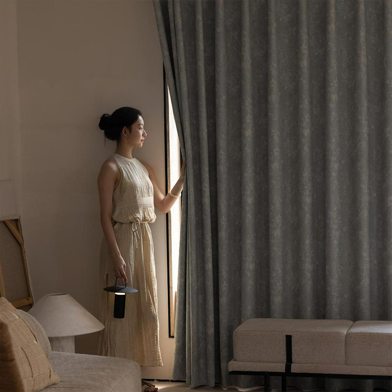 【ドレープカーテン】モダン ヨーロッパ風 厚手遮光