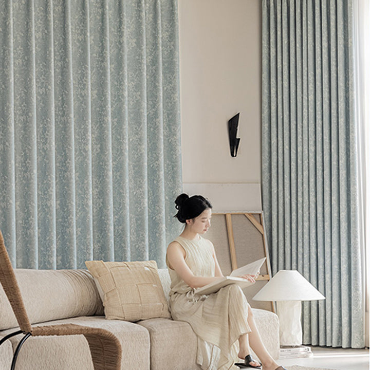 【ドレープカーテン】モダン ヨーロッパ風 厚手遮光