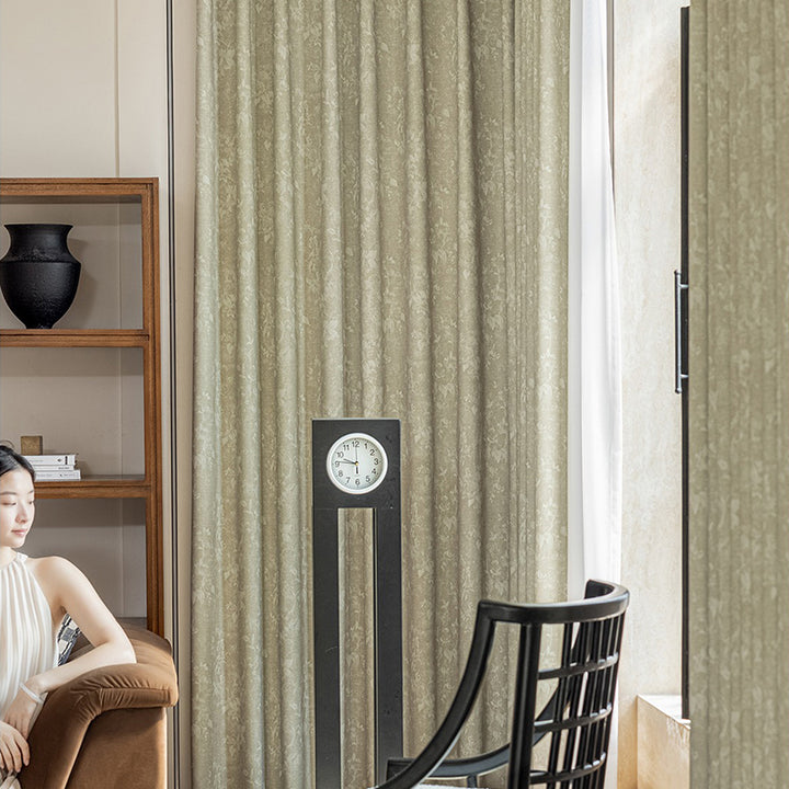 【ドレープカーテン】モダン ヨーロッパ風 厚手遮光