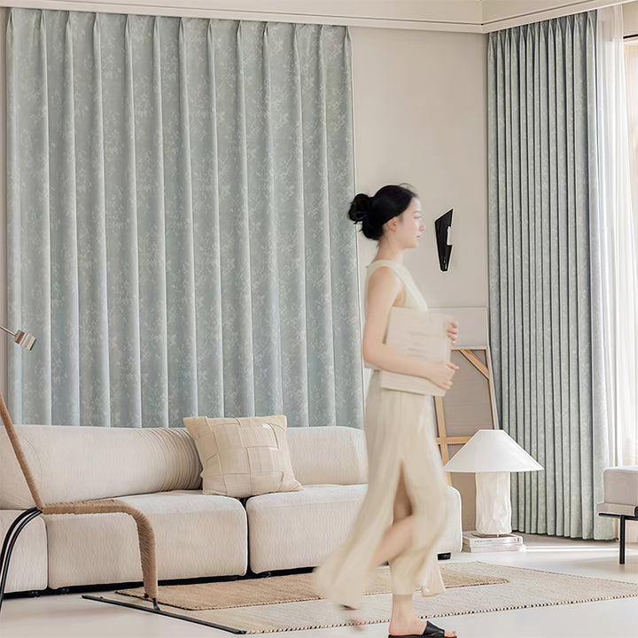 【ドレープカーテン】モダン ヨーロッパ風 厚手遮光