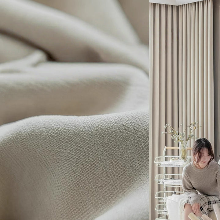 【ドレープカーテン】シンプルエレガント 遮光