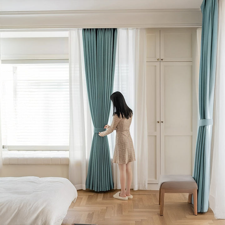 【ドレープカーテン】シンプルエレガント 遮光