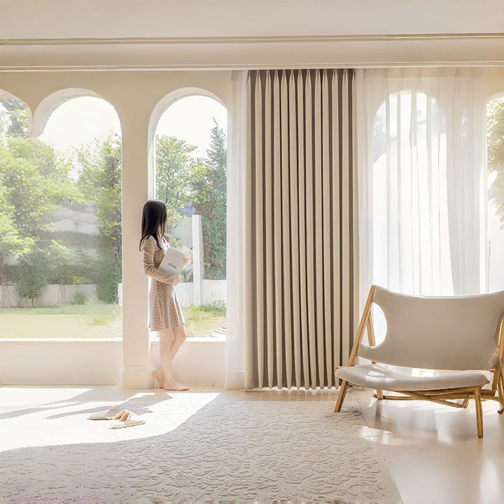 【ドレープカーテン】シンプルエレガント 遮光