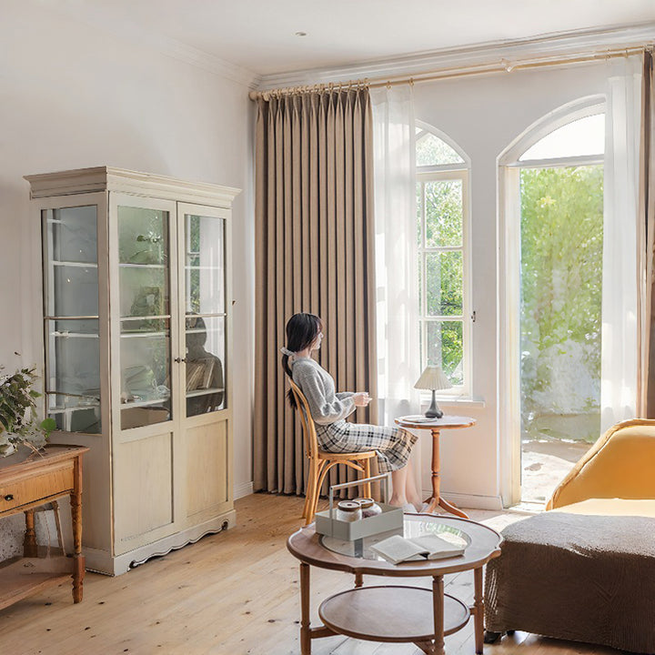 【ドレープカーテン】シンプルエレガント 遮光