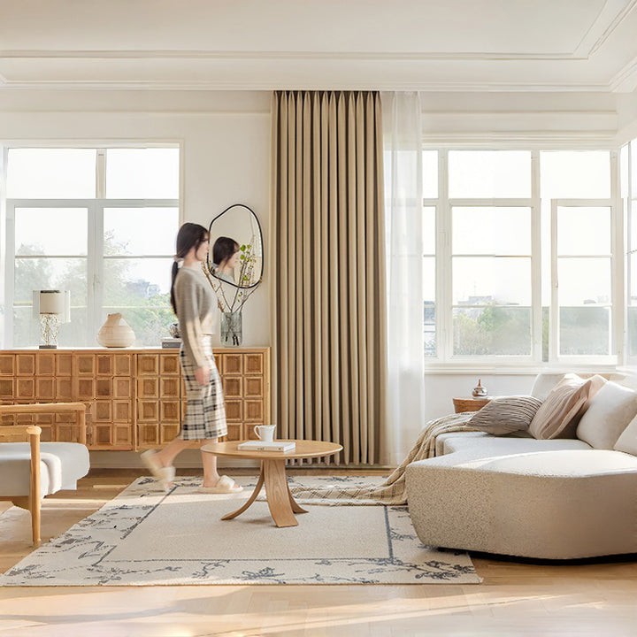 【ドレープカーテン】シンプルエレガント 遮光