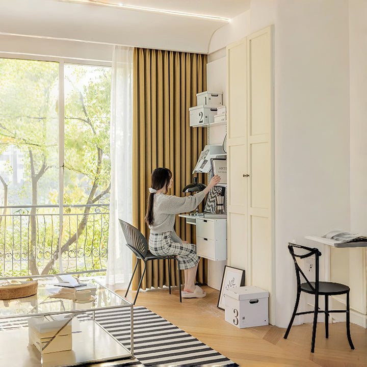 【ドレープカーテン】シンプルエレガント 遮光