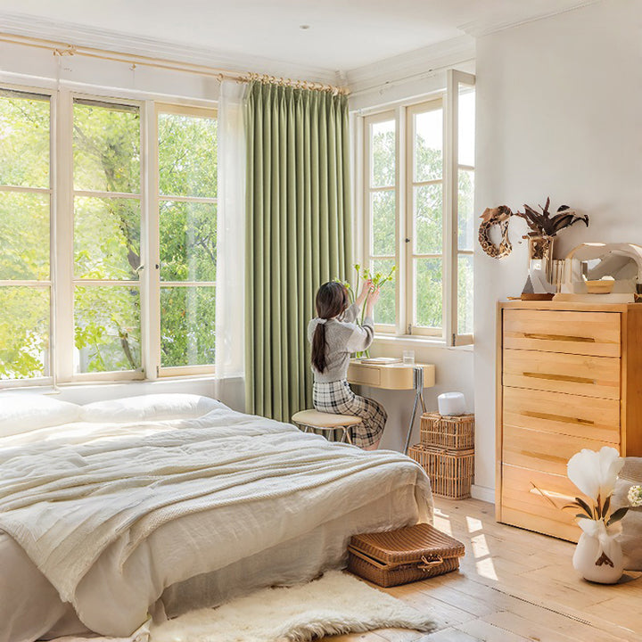 【ドレープカーテン】シンプルエレガント 遮光