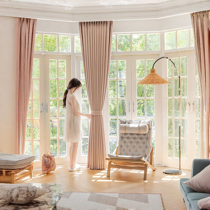 【ドレープカーテン】シンプルエレガント 遮光