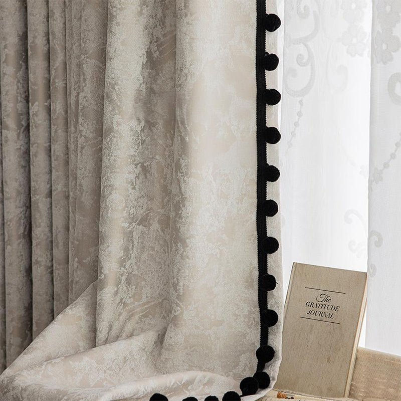 【ドレープカーテン】高級感 花柄 フランス風