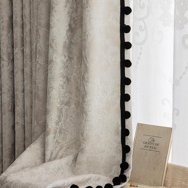 【ドレープカーテン】高級感 花柄 フランス風