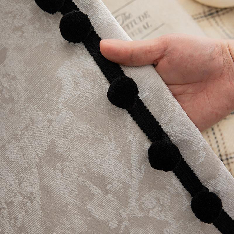 【ドレープカーテン】高級感 花柄 フランス風