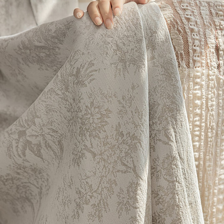 【ドレープカーテン】シンプル ナチュラル風