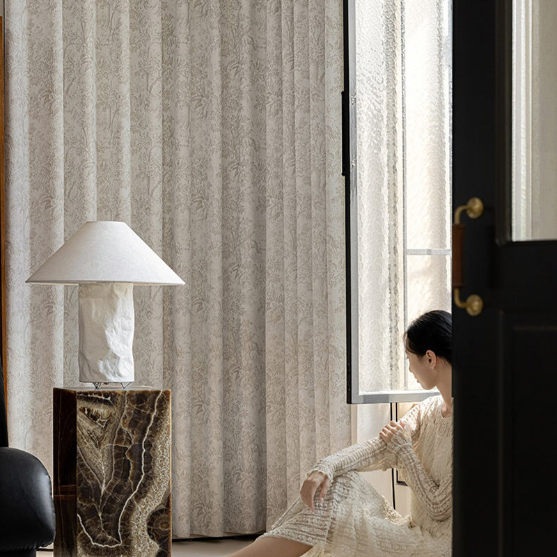 【ドレープカーテン】シンプル ナチュラル風