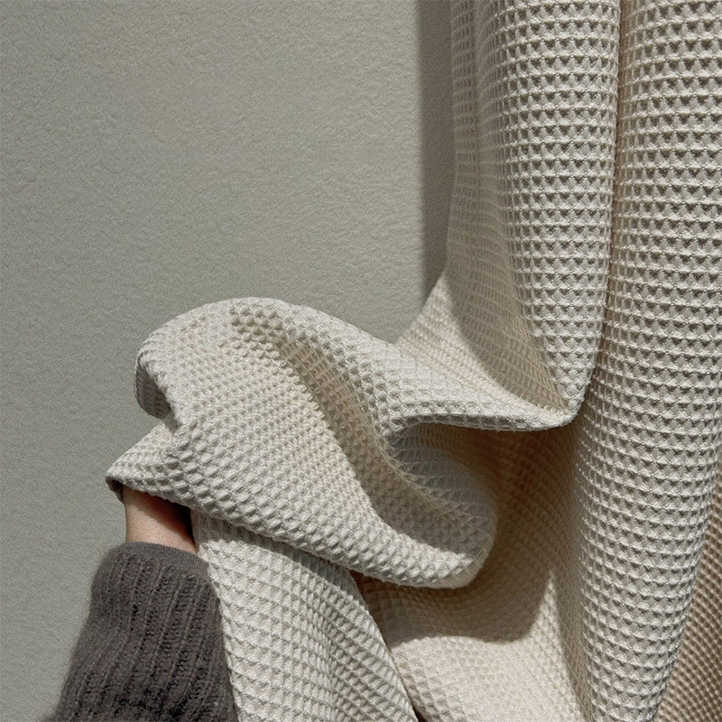 【ドレープカーテン】遮光3級 ミニチェック  柔らかな風合い