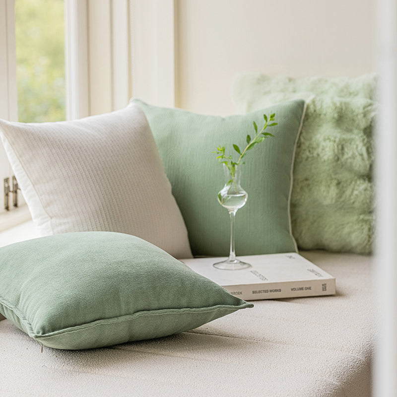 INDOORPLUS公式 | クッション 抹茶色 ポリエステル繊維 – Indoorplus