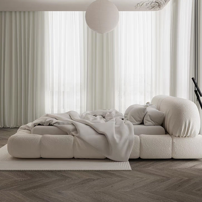 INDOORPLUS公式 | ベッド クリーム風 パフ型 – Indoorplus