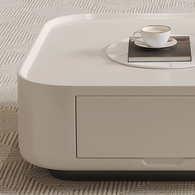 【ローテーブル】クリーム風 高品質 テーブルセット